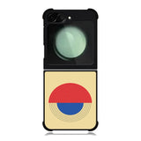 abstract minimalist FZ1728 Samsung Galaxy Z Flip 6 2024 5G Case