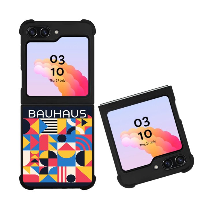 Abstract Bauhaus geometric FZ1736 Samsung Galaxy Z Flip 5 2023 5G Case