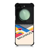 Abstract Bauhaus geometric FZ1744 Samsung Galaxy Z Flip 6 2024 5G Case