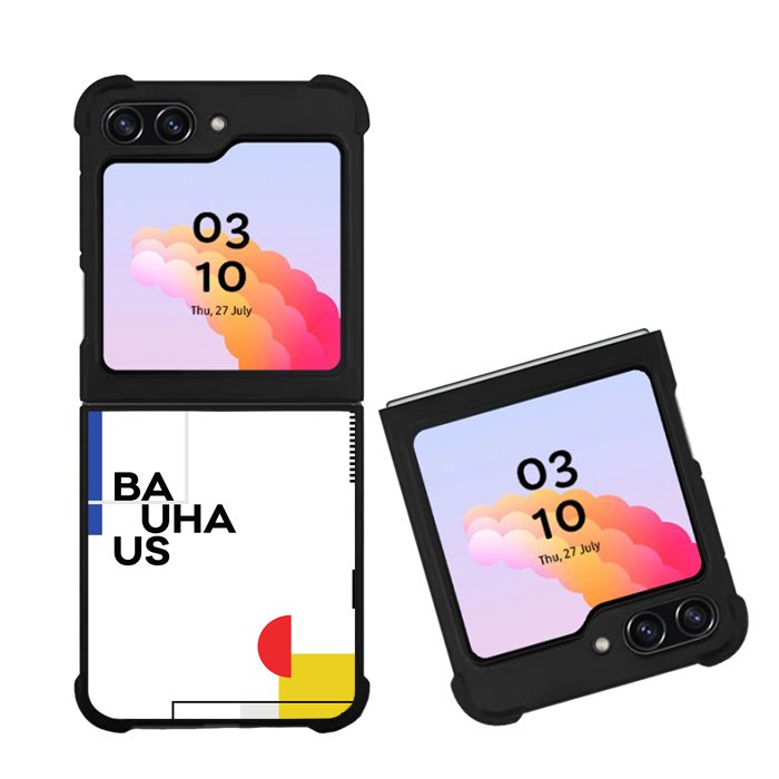 Abstract Bauhaus geometric FZ1758 Samsung Galaxy Z Flip 5 2023 5G Case