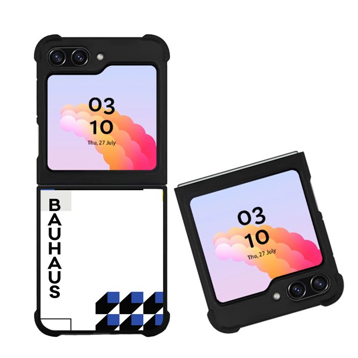 Abstract Bauhaus geometric FZ1759 Samsung Galaxy Z Flip 5 2023 5G Case