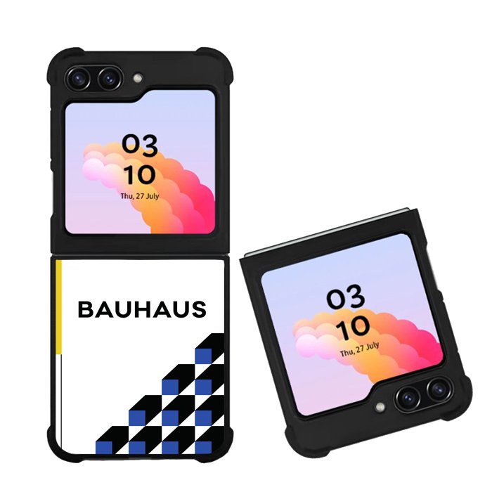 Abstract Bauhaus geometric FZ1761 Samsung Galaxy Z Flip 5 2023 5G Case