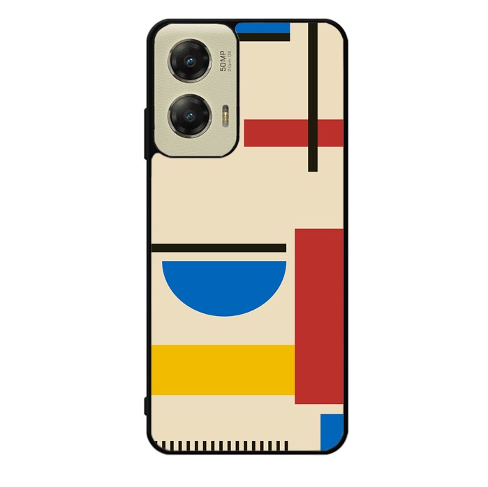 Abstract Bauhaus geometric FZ1763 Motorola Moto G Stylus 5G 2024 Case