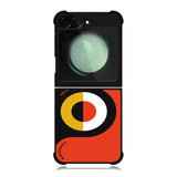 Abstract Bauhaus geometric FZ1766 Samsung Galaxy Z Flip 6 2024 5G Case