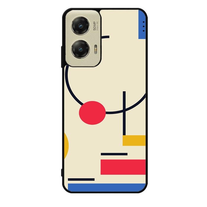 Abstract Bauhaus geometric FZ1768 Motorola Moto G Stylus 5G 2024 Case