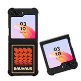 Abstract Bauhaus geometric FZ1787 Samsung Galaxy Z Flip 5 2023 5G Case