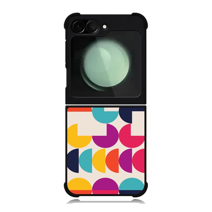 Abstract Bauhaus geometric FZ1790 Samsung Galaxy Z Flip 6 2024 5G Case
