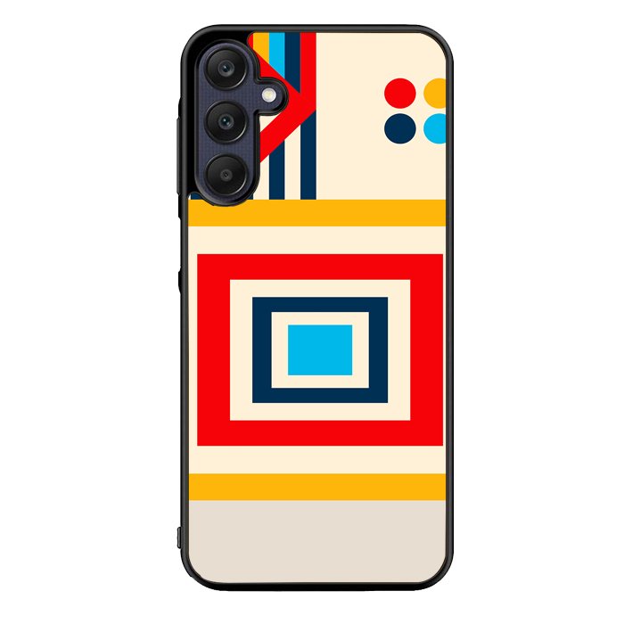 Abstract Bauhaus geometric FZ1794 Samsung Galaxy A25 5G Case