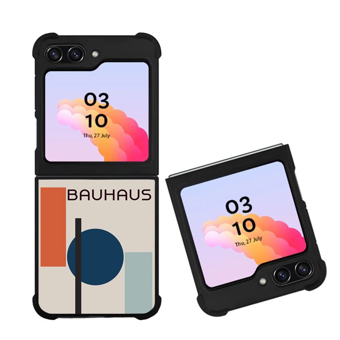 Abstract Bauhaus geometric FZ1822 Samsung Galaxy Z Flip 5 2023 5G Case