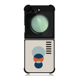 Abstract Bauhaus geometric FZ1830 Samsung Galaxy Z Flip 6 2024 5G Case
