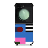 Abstract geometric FZ1836 Samsung Galaxy Z Flip 6 2024 5G Case