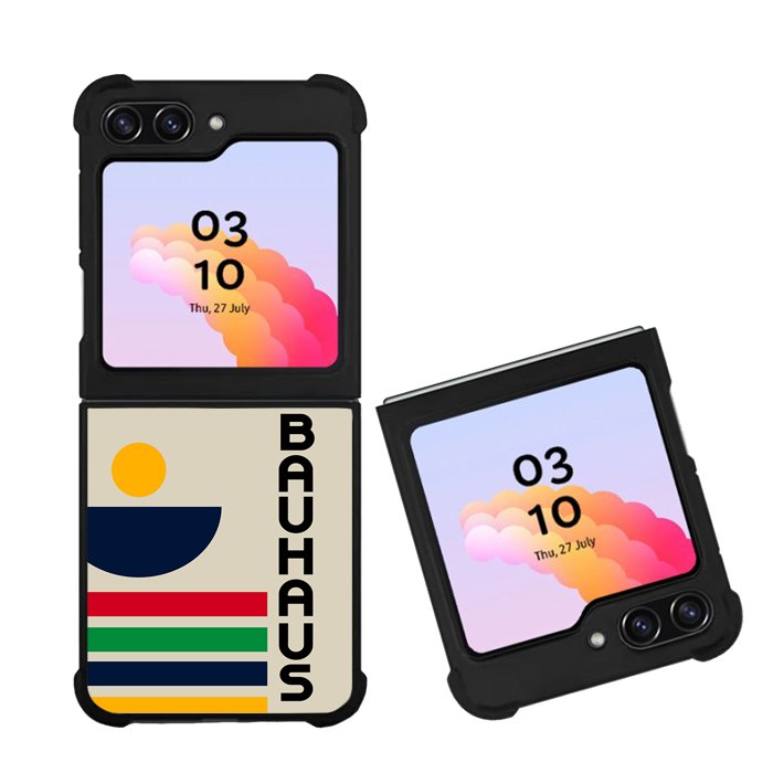 Abstract Bauhaus geometric FZ1847 Samsung Galaxy Z Flip 5 2023 5G Case