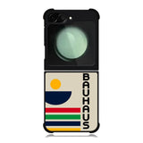 Abstract Bauhaus geometric FZ1847 Samsung Galaxy Z Flip 6 2024 5G Case