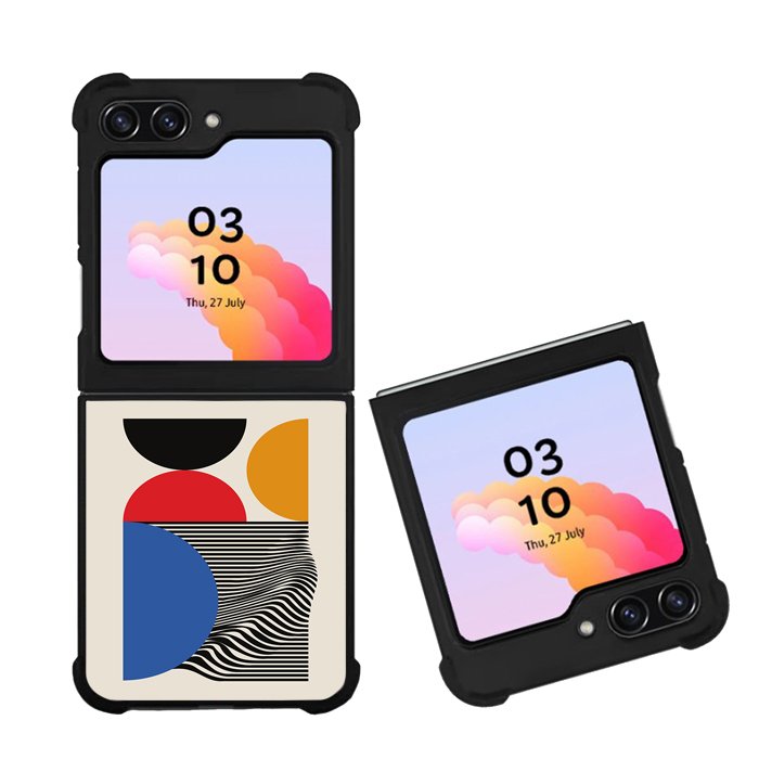 Abstract Minimalist FZ1852 Samsung Galaxy Z Flip 5 2023 5G Case