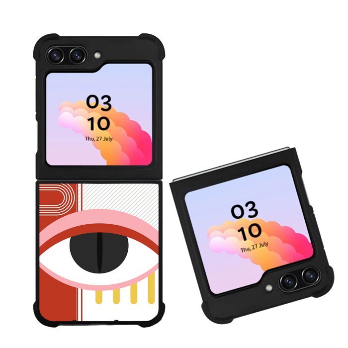 Abstract Minimalist FZ1863 Samsung Galaxy Z Flip 5 2023 5G Case