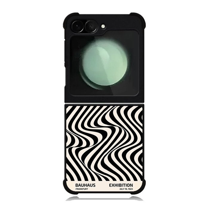 Bauhaus Exhibition Black FZ4115 Samsung Galaxy Z Flip 6 2024 5G Case
