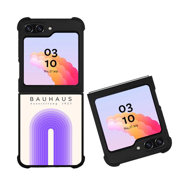 Bauhaus Ausstellung Purple FZ4120 Samsung Galaxy Z Flip 5 2023 5G Case
