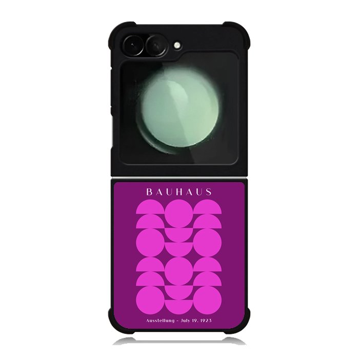 Bauhaus Pink Circles FZ4121 Samsung Galaxy Z Flip 6 2024 5G Case