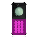 Bauhaus Pink Circles FZ4121 Samsung Galaxy Z Flip 6 2024 5G Case