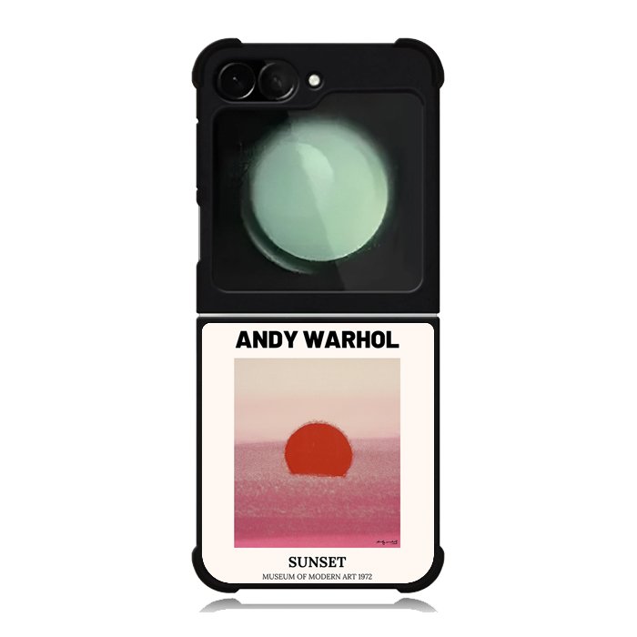 Andy Warhol Sunset Red FZ4125 Samsung Galaxy Z Flip 6 2024 5G Case