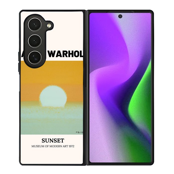 Andy Warhol Blue Sunset FZ4126 Samsung Galaxy Z Fold 6 2024 5G Case