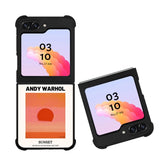 Andy Warhol Orange Sunset FZ4128 Samsung Galaxy Z Flip 5 2023 5G Case
