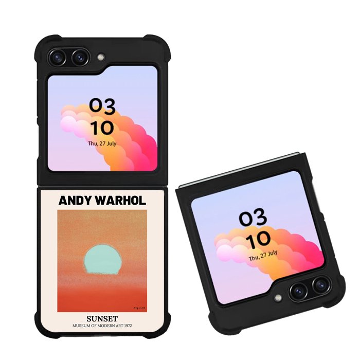 Andy Warhol Poster Sunset FZ4129 Samsung Galaxy Z Flip 5 2023 5G Case