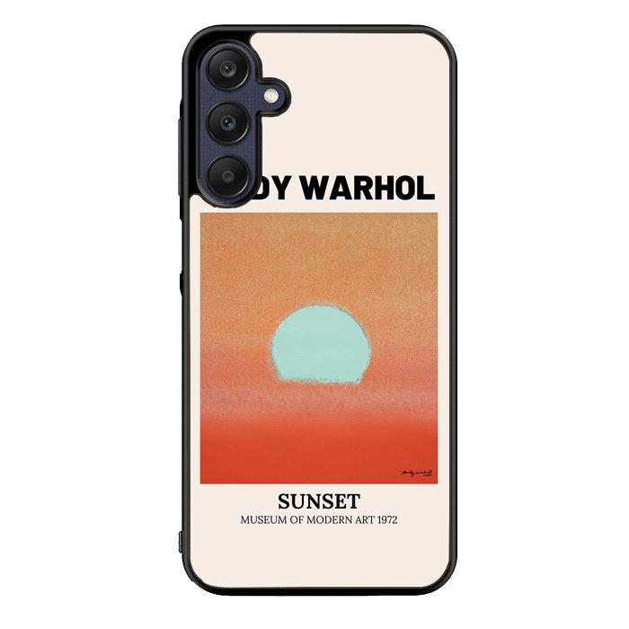 Andy Warhol Poster Sunset FZ4129 Samsung Galaxy A25 5G Case