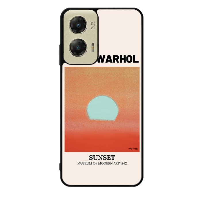 Andy Warhol Poster Sunset FZ4129 Motorola Moto G Stylus 5G 2024 Case