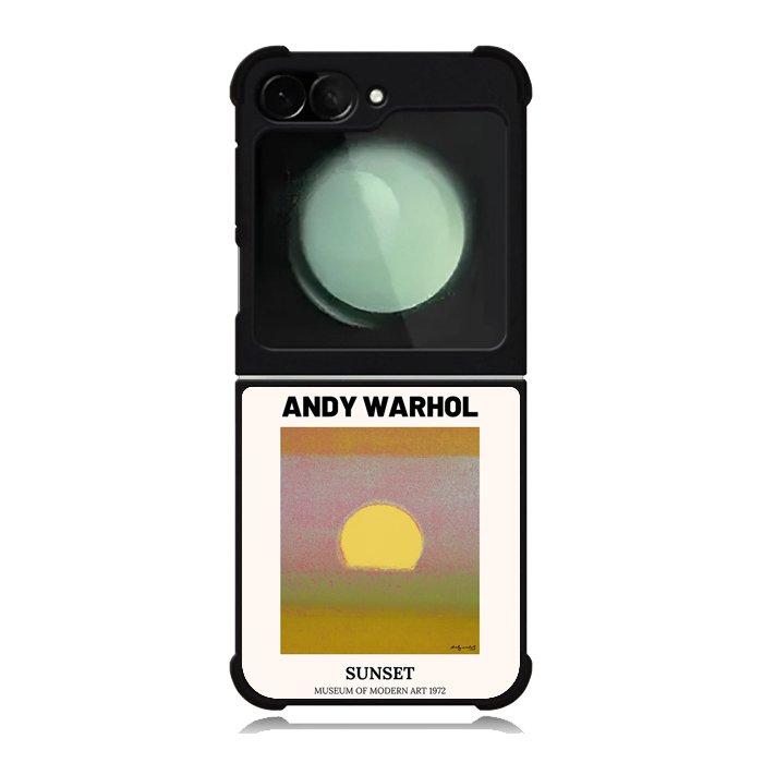 Andy Warhol Yellow Sunset FZ4130 Samsung Galaxy Z Flip 6 2024 5G Case