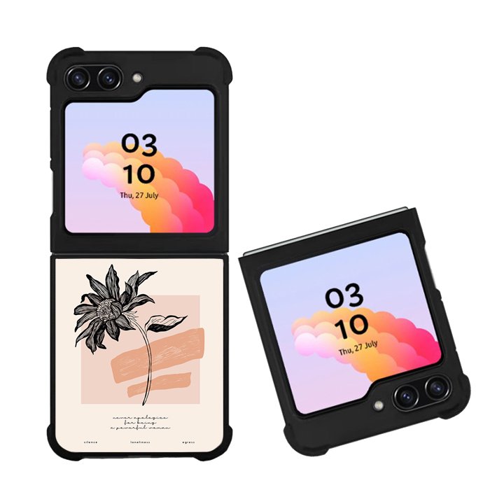 Sunflower Modern Art FZ4165 Samsung Galaxy Z Flip 5 2023 5G Case