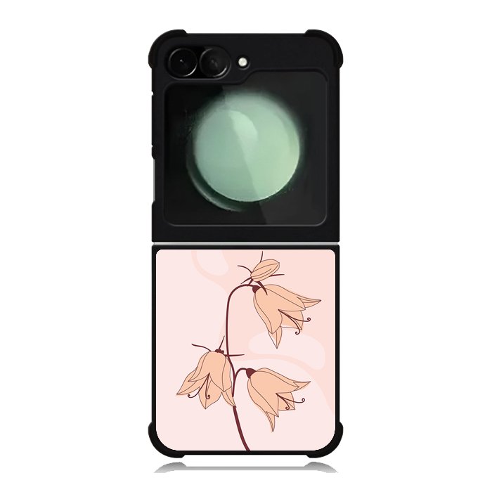 Stylized Floral Illustration FZ4176 Samsung Galaxy Z Flip 6 2024 5G Case