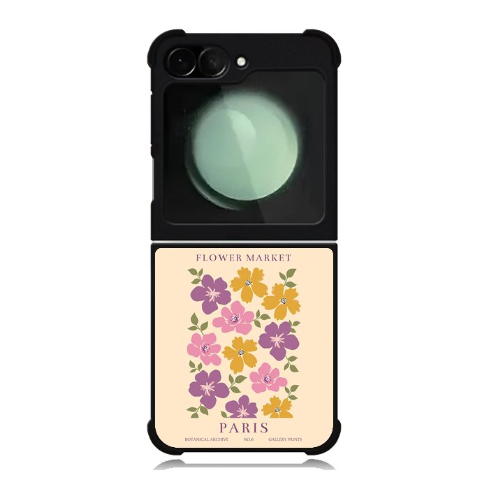 Flowers Market Paris FZ4180 Samsung Galaxy Z Flip 6 2024 5G Case