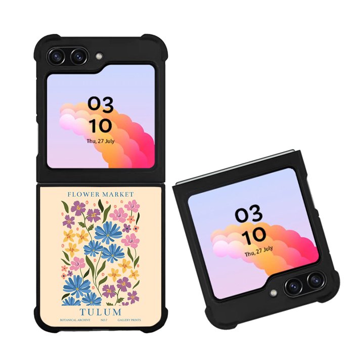 Flowers Market Tulum FZ4181 Samsung Galaxy Z Flip 5 2023 5G Case