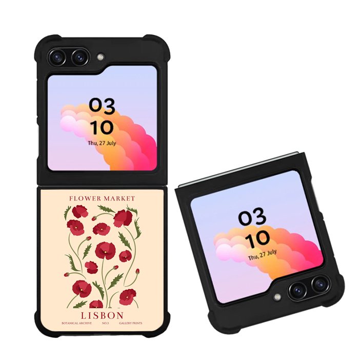Flowers Market Lisbon FZ4186 Samsung Galaxy Z Flip 5 2023 5G Case