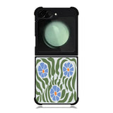 Blue Green Tea FZ4194 Samsung Galaxy Z Flip 6 2024 5G Case