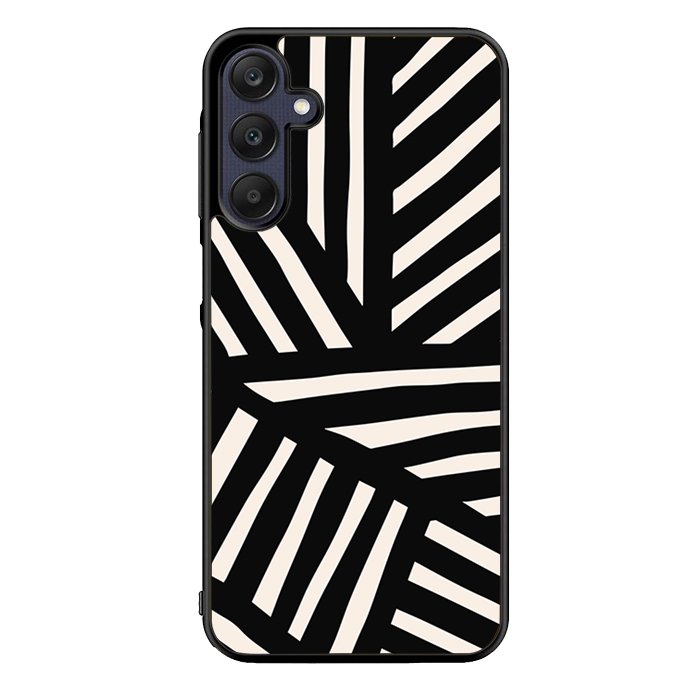 Black White Stripes FZ4197 Samsung Galaxy A35 5G Case