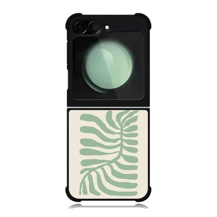 Green Leaf FZ4199 Samsung Galaxy Z Flip 6 2024 5G Case