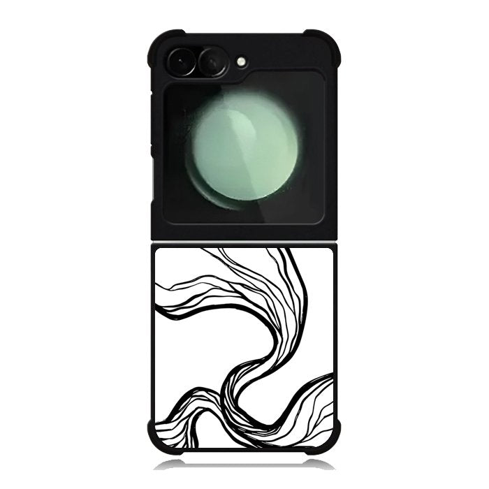 Abstract Wavy Line FZ4210 Samsung Galaxy Z Flip 6 2024 5G Case