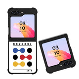 Black White Abstraction FZ4212 Samsung Galaxy Z Flip 5 2023 5G Case