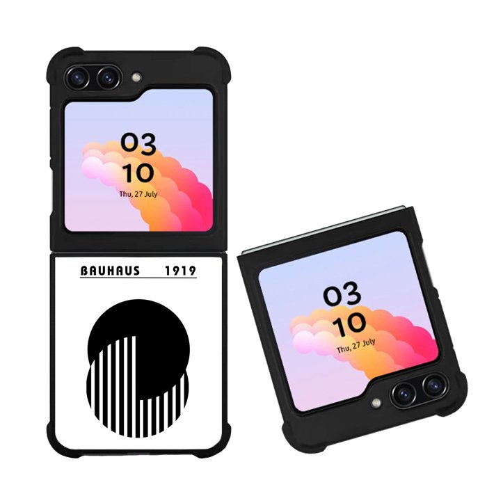 Bauhaus 1919 Black White FZ4213 Samsung Galaxy Z Flip 5 2023 5G Case
