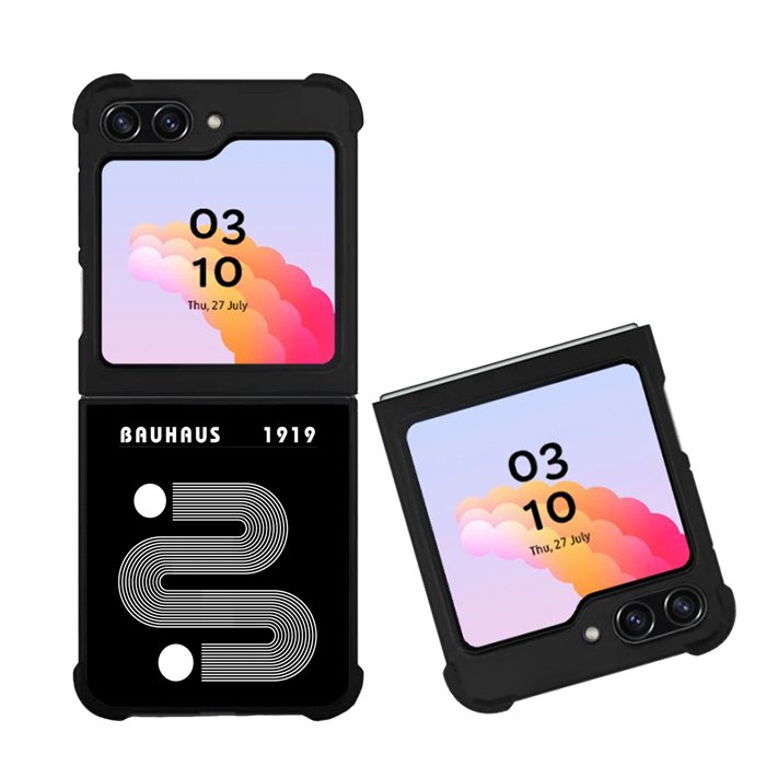 Black Bauhaus 1919 FZ4215 Samsung Galaxy Z Flip 5 2023 5G Case