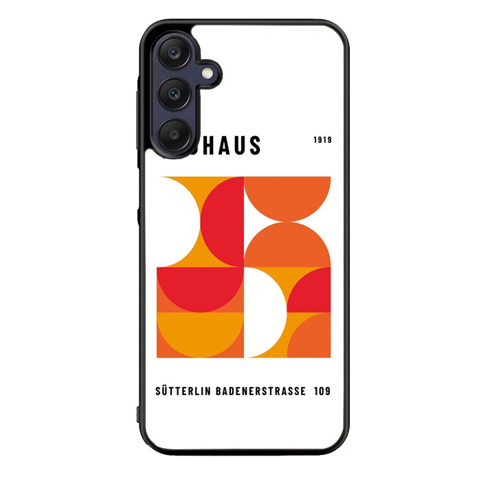 Bauhaus Retro Red Orange FZ4218 Samsung Galaxy A25 5G Case