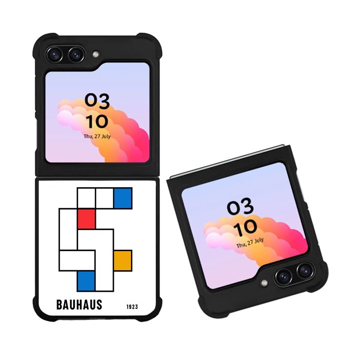 Bauhaus Museum Geometric FZ4223 Samsung Galaxy Z Flip 5 2023 5G Case