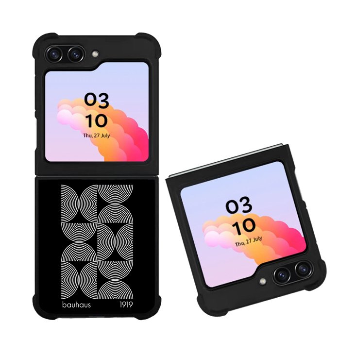 Bauhaus 1919 Abstract BW FZ4230 Samsung Galaxy Z Flip 5 2023 5G Case