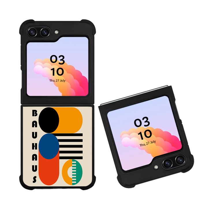 Bauhaus Retro Oval FZ4251 Samsung Galaxy Z Flip 5 2023 5G Case