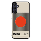 Black Orange Bauhaus Minimalist FZ4254 Samsung Galaxy A25 5G Case
