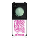 Bauhaus Poster Waves Pink FZ4268 Samsung Galaxy Z Flip 6 2024 5G Case