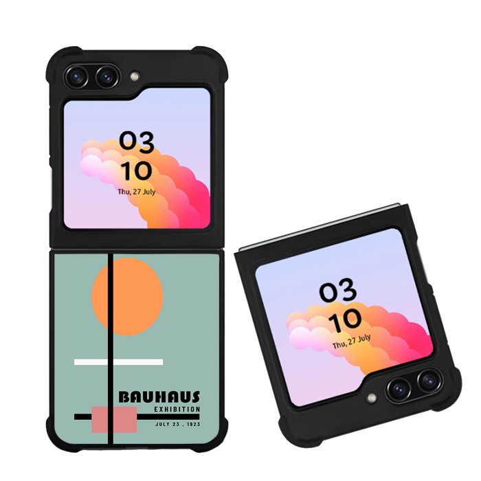 Bauhaus 1923 Exhibition Art FZ4283 Samsung Galaxy Z Flip 5 2023 5G Case