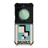 Tranquil Blue Modernist Black FZ4291 Samsung Galaxy Z Flip 6 2024 5G Case